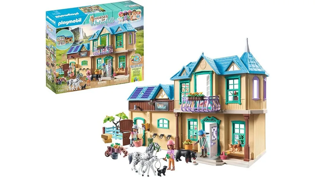 Entdecke die magischen Pferde der Playmobil Wasserfall Ranch!