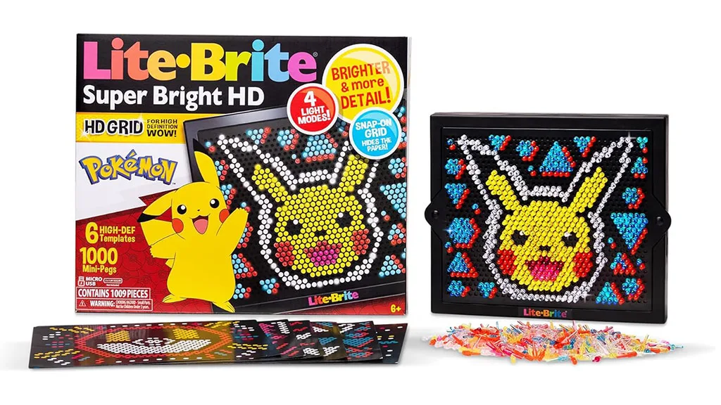 Spielvorstellung: Basic Fun! Lite-Brite Super Brite HD Pokémon &amp;amp; Barbie Sets