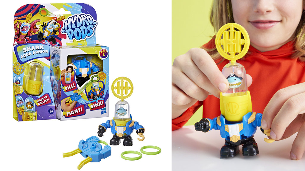 Exklusiv: Hasbro hat mit seiner neuen Spielzeugmarke, den Hydro Pods, einen großen Erfolg erzielt!