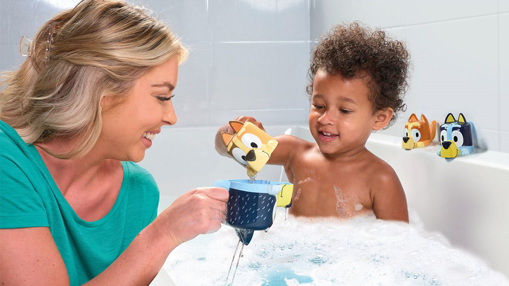 Die Kinder werden in einem von Bluey inspirierten Schlafzimmer auf keinen Fall traurig sein.