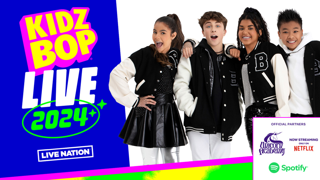 Tobe dich aus bei 17 neuen Kidz Bop Live 2024 Tourdaten!