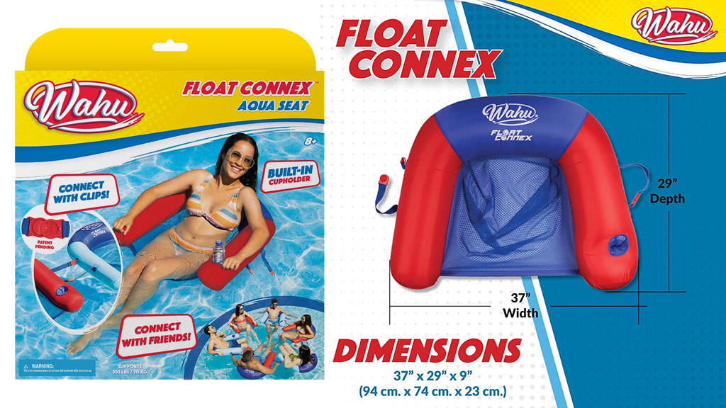 Spielvorstellung: Goliath Wahu Float Connex Aqua Stuhl