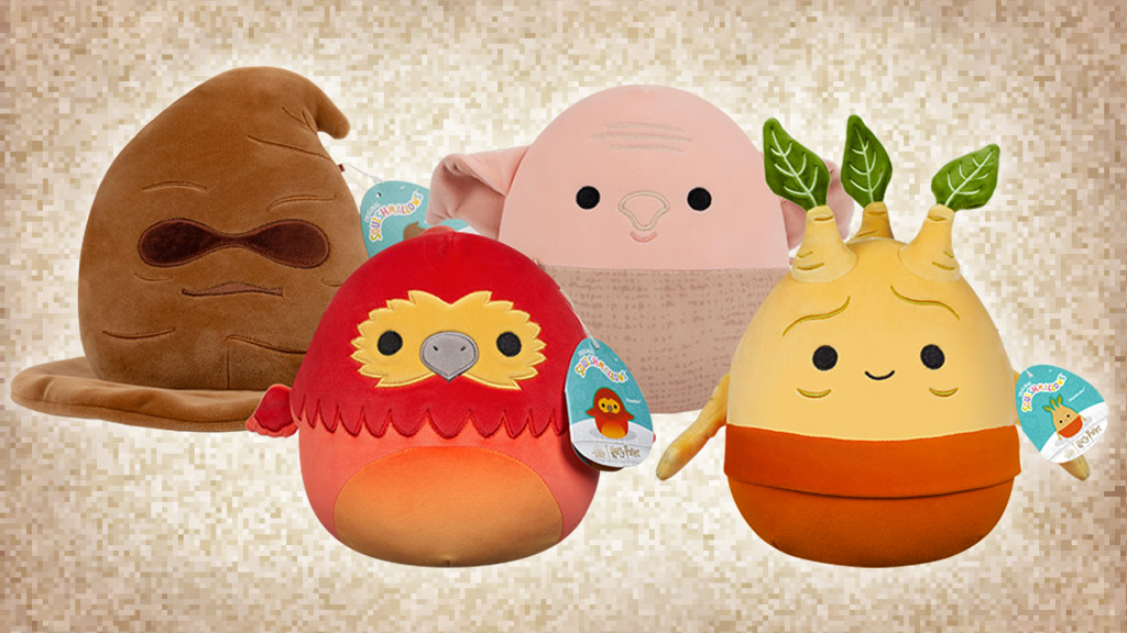 4 neue Harry Potter Squishmallows gehen nach Hogwarts