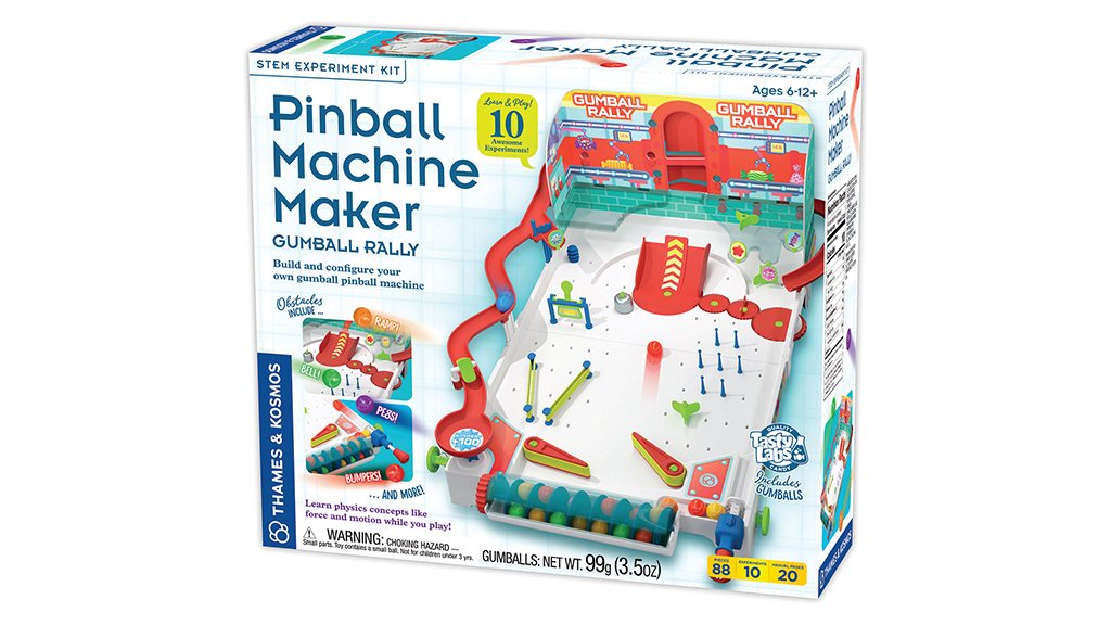 Spielvorstellung: Thames &amp;amp; Kosmos Flipper-Bausatz: Gumball Rallye