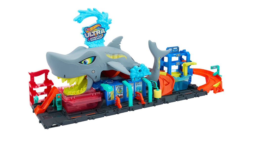 Spielvorstellung: Mattel Hot Wheels Ultra Shark Autowaschanlage