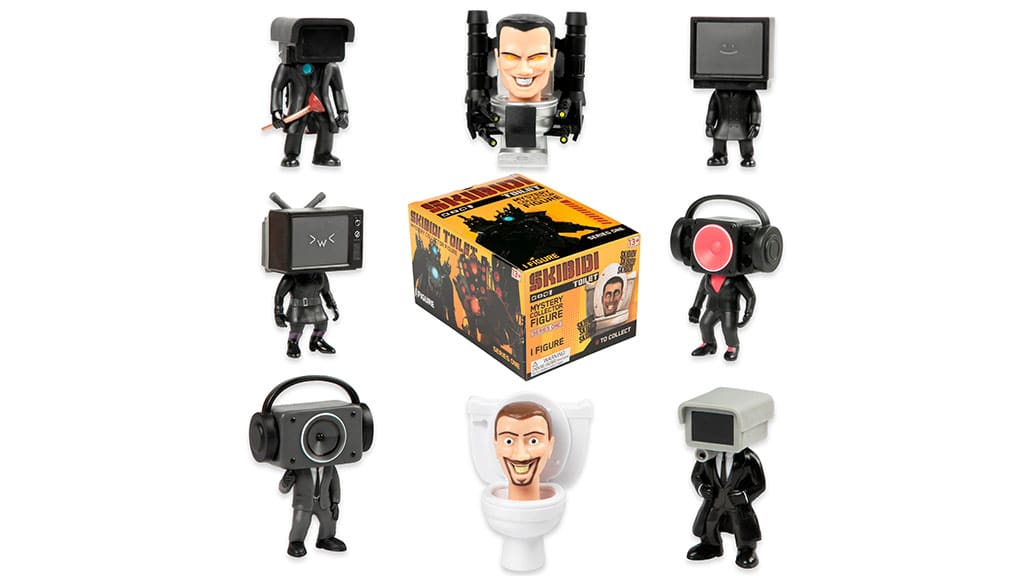 Enthülle die Skibidi-Toilet-Überraschungen aus der neuen Bonkers-Toys-Kollektion