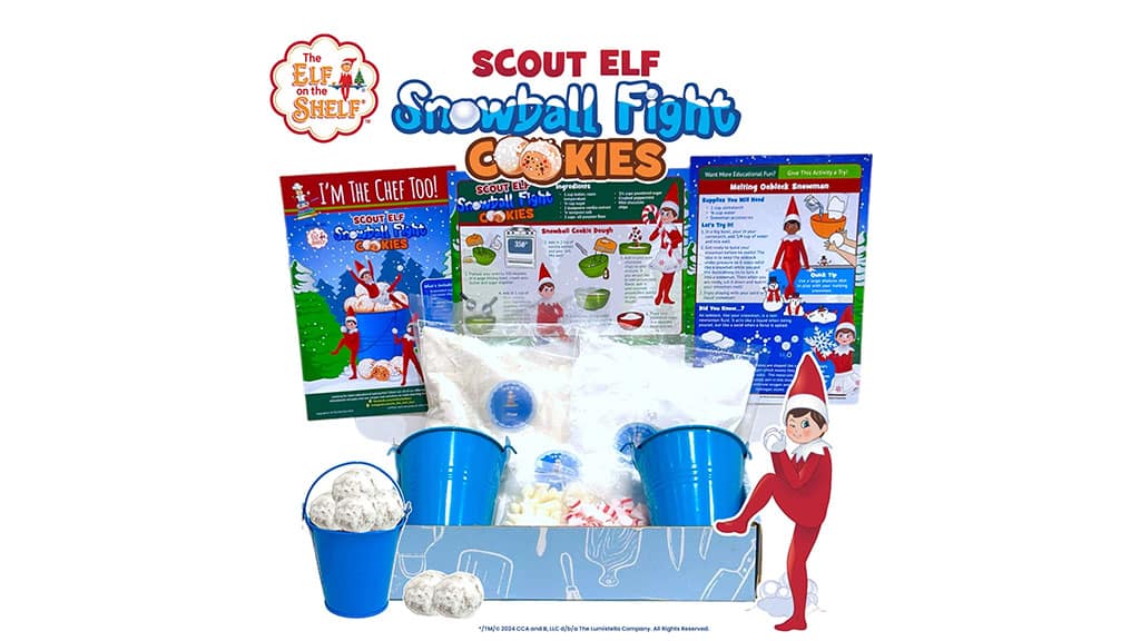 Backe festliche Leckereien mit den Elf on the Shelf Backsets!