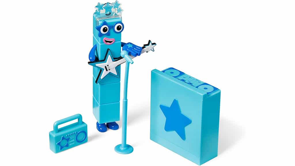 hand2mind Numberblocks Fünfer Musik-Superstar-Bühne