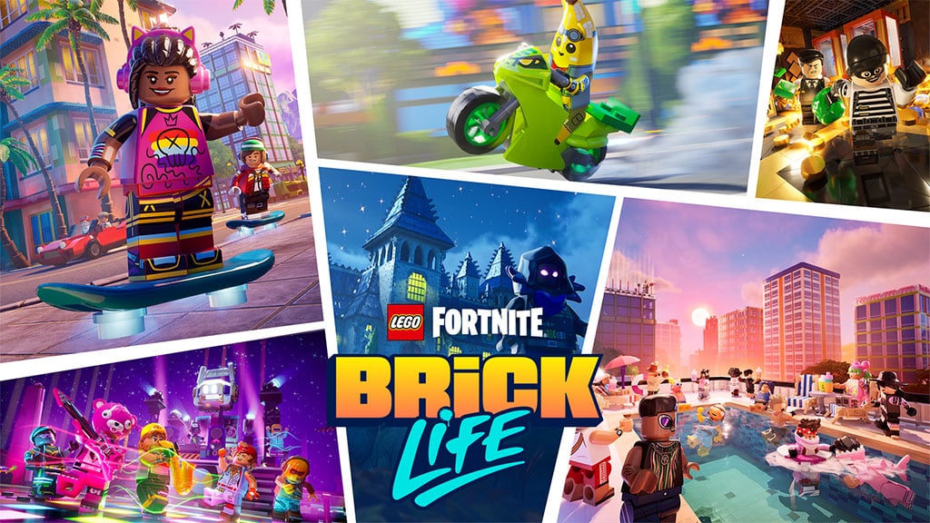 Die LEGO Gruppe und Epic Games präsentieren das umbenannte LEGO Fortnite.