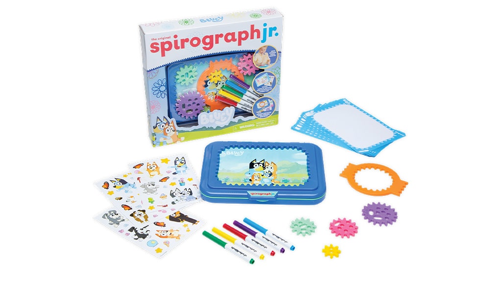 PlayMonster Spirograph Jr. Bluey