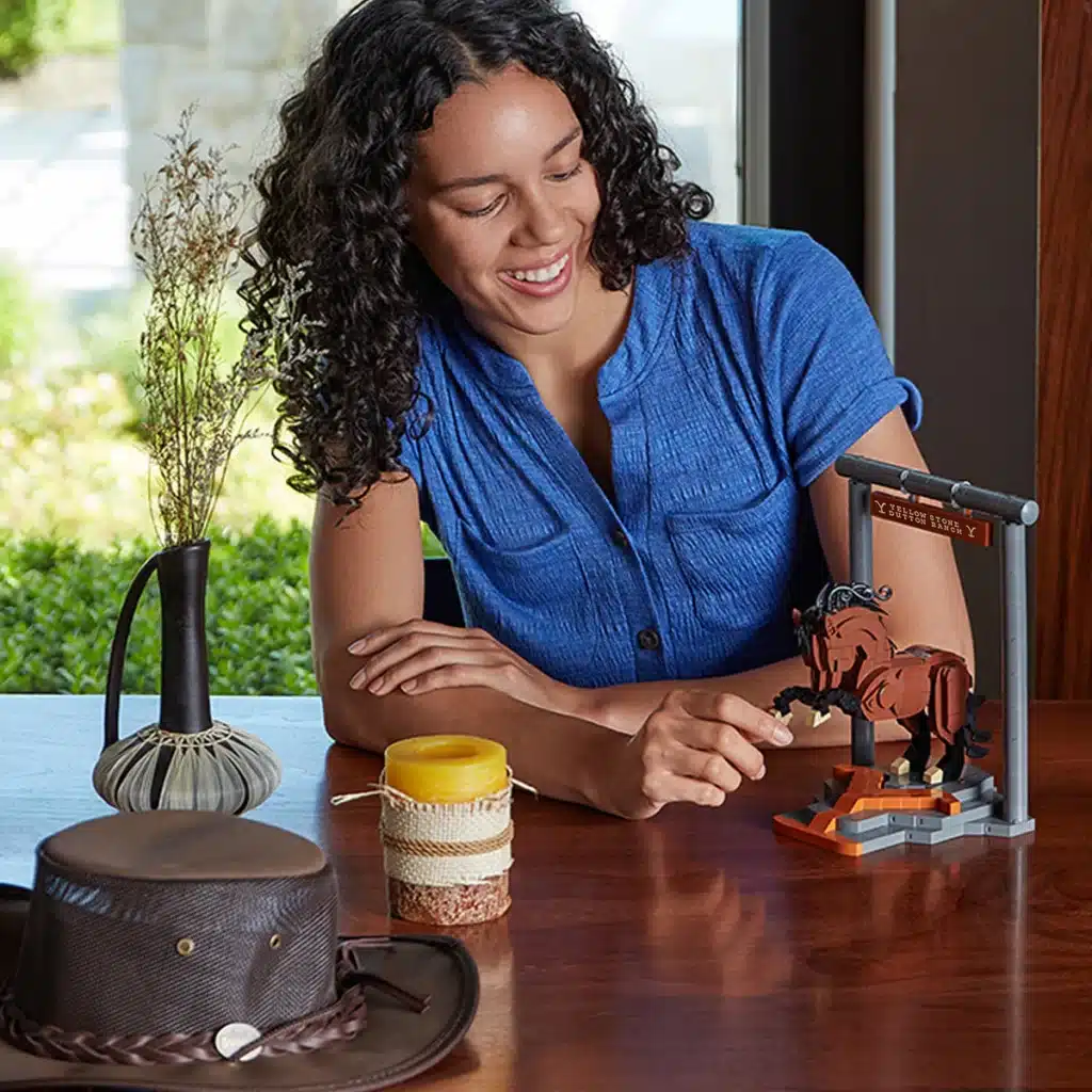 Brickcraft Yellowstone Pferd