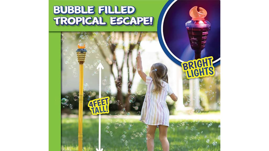 Sunny Days Entertainment Tiki Seifenblasenfackel