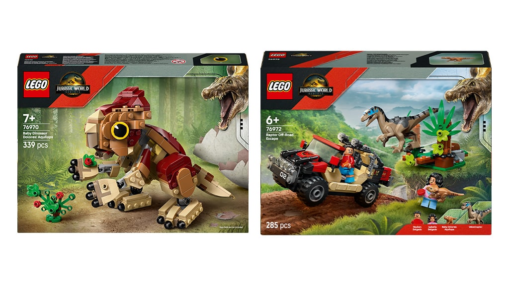 Diese Jurassic World Rebirth LEGO Sets sind weit entfernt vom Aussterben