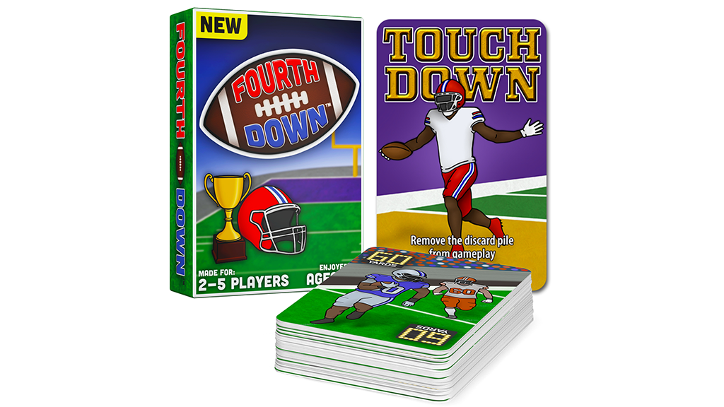 Football - Vierte Verteilung Kartenspiel