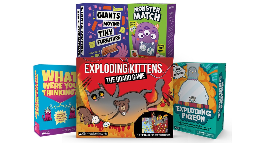 Explodierende Kätzchen bieten fünf neue Gründe für die diesjährigen Sommerzusammenkünfte