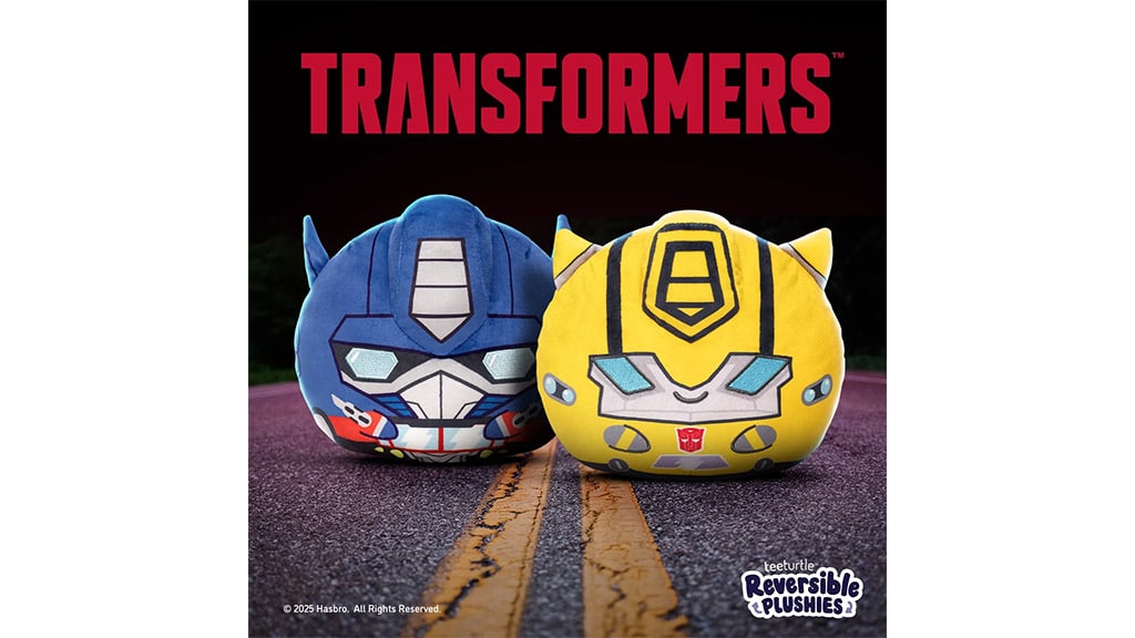 Hier ist die neue Transformers Plüschkollektion von TeeTurtle