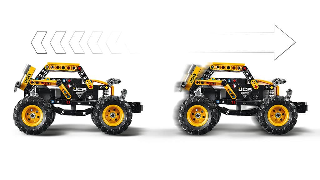 Der JCB DIGatron bringt die LEGO Gruppe Technic Serie auf Touren