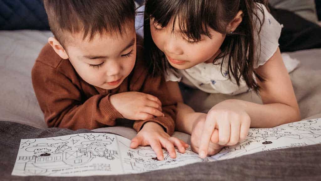 HeyDoodle Malbuch mit der Geschichte von Old MacDonald