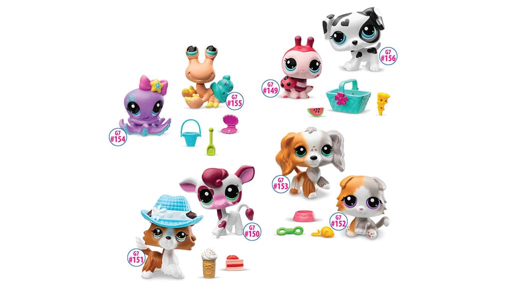 Basic Fun! Littlest Pet Shop Überraschungstierpaare Serie 3