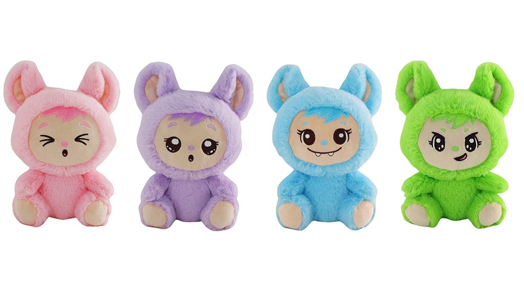 Die Yoonique LaBabies Kollektion bringt Anime-Niedlichkeit in die Plüschsammlung der Kinder.