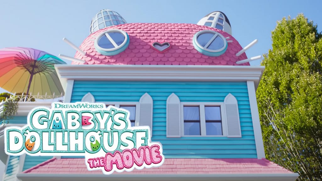 Wirf einen katzenhaften Blick auf den Film Gabbys Puppenhaus