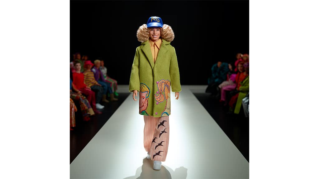 Ein neuer, von KidSuper inspirierter Ken debütiert auf dem Barbie-Laufsteg