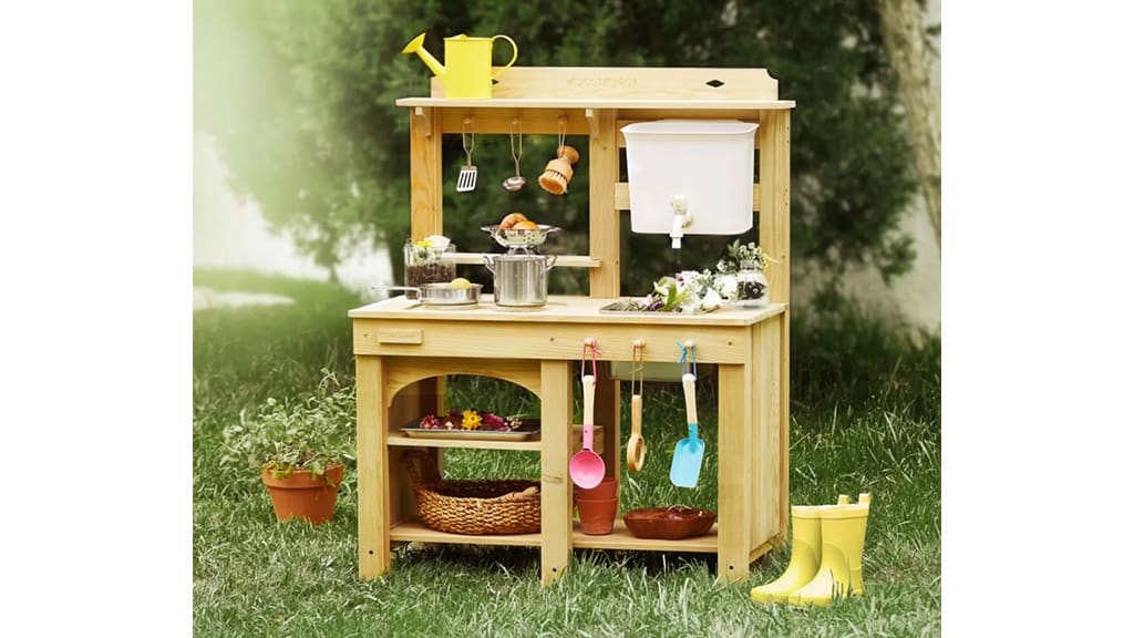Bereite die besten fantasievollen Gerichte mit der neuen Outdoor-Küche von Tiny Land zu!