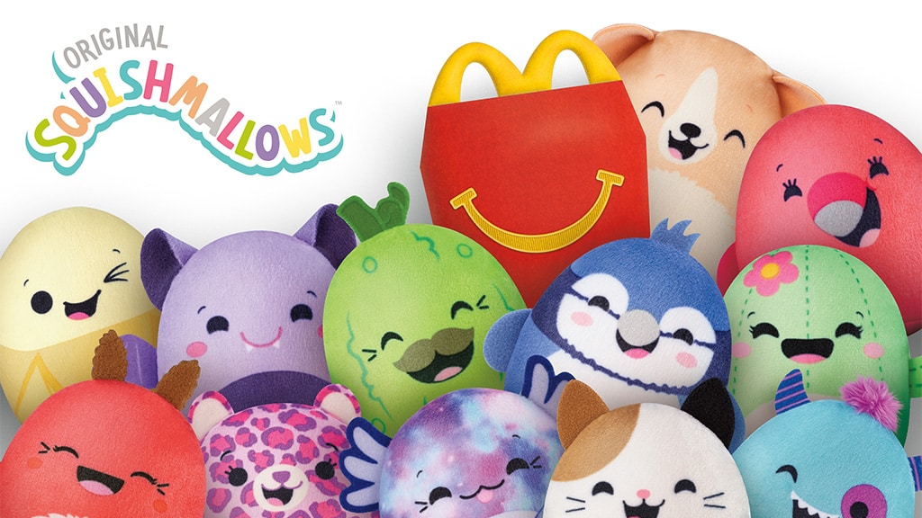 Die Squishmallows Happy Meals kehren zurück