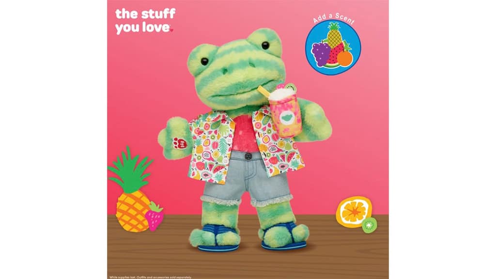 Die neue Kollektion von Build-A-Bear ist voller fruchtiger Niedlichkeiten