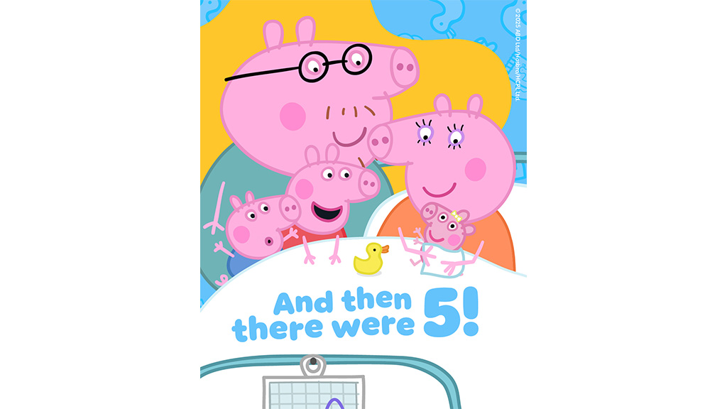 Schweine-Nachrichten! Evie schließt sich der Peppa-Wutz-Familie an