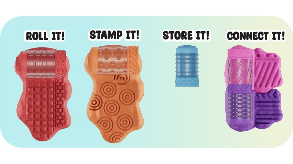 Probiere die Wonder Factory Nie-trocknende Knete- und Kinetiksand-Kollektion aus