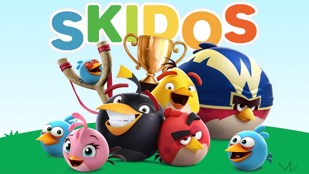 SKIDOS vereint Bildung und Unterhaltung in den Angry Birds Minispielen
