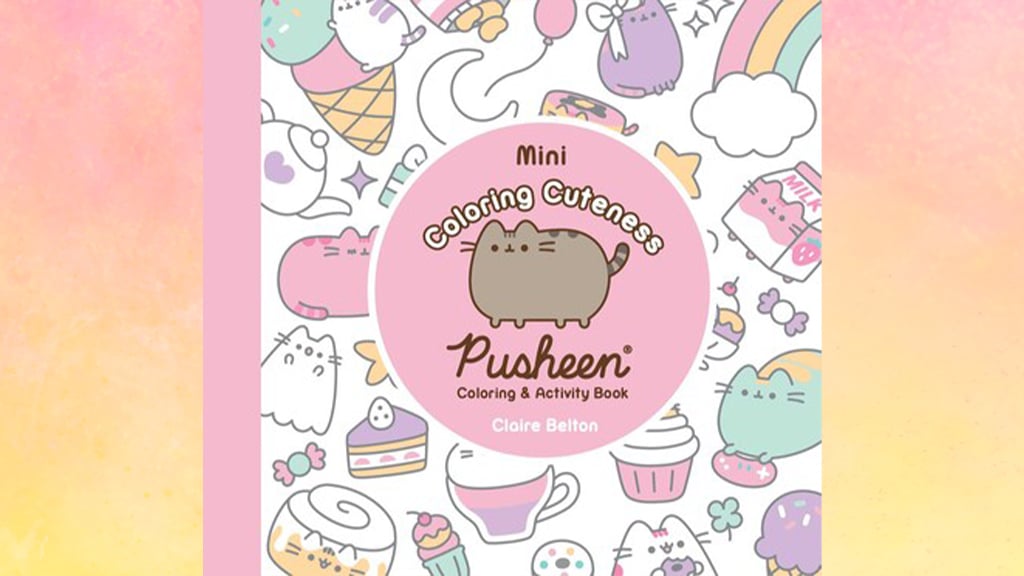 Pusheen und ihre Freunde erscheinen diesmal in einem Mini-Mal- und Beschäftigungsbuch.