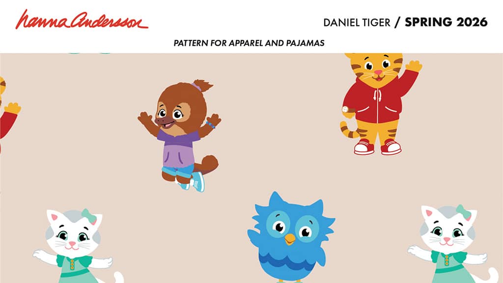Die bevorstehende Daniel-Tiger-Nachbarschafts-Kollektion von Hanna Andersson verspricht spannend zu werden.
