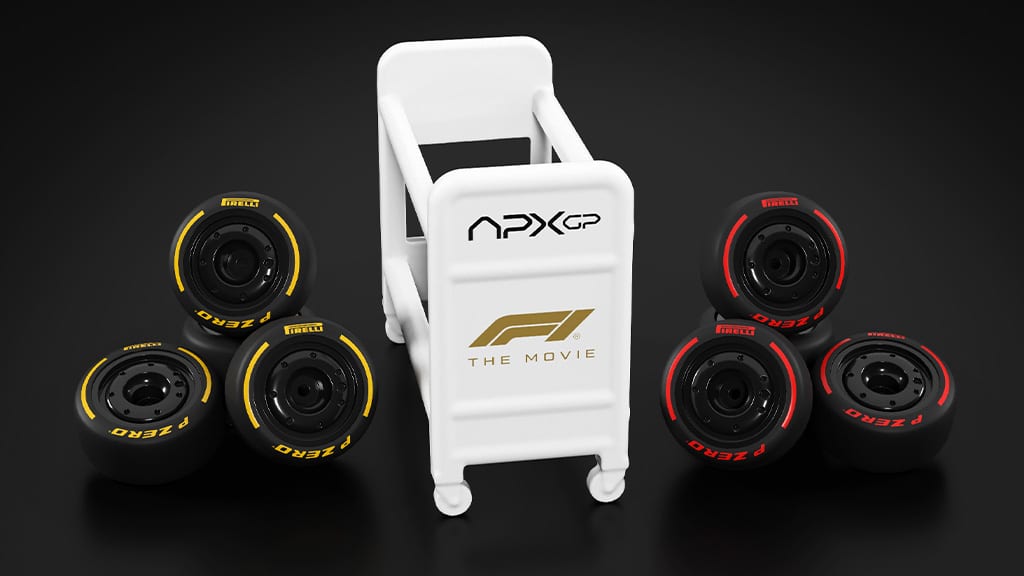 Kinder können auch zu Hause mit dem Hot Wheels Auto aus dem F1-Film Rennen fahren