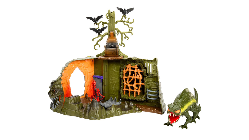 Familien können mit dem MOTU Fright Zone Spielset Etheria besuchen