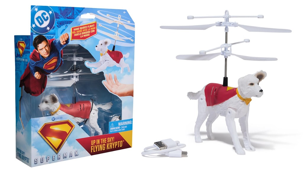 Spin Master – Superman Fliegender Krypto-Hund
