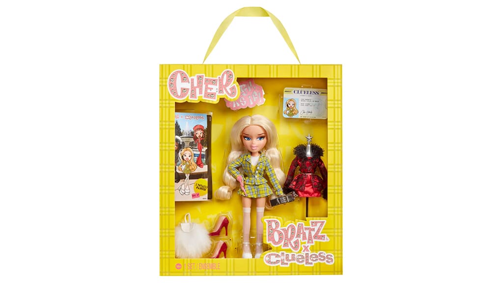Zeige die Mode der 90er Jahre beim Spielen mit den neuen Clueless Bratz-Puppen