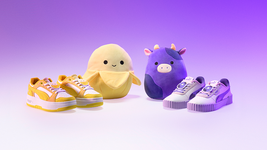 Mache einen mutigen Schritt in der zweiten Squishmallows-Schuhkollektion von PUMA!