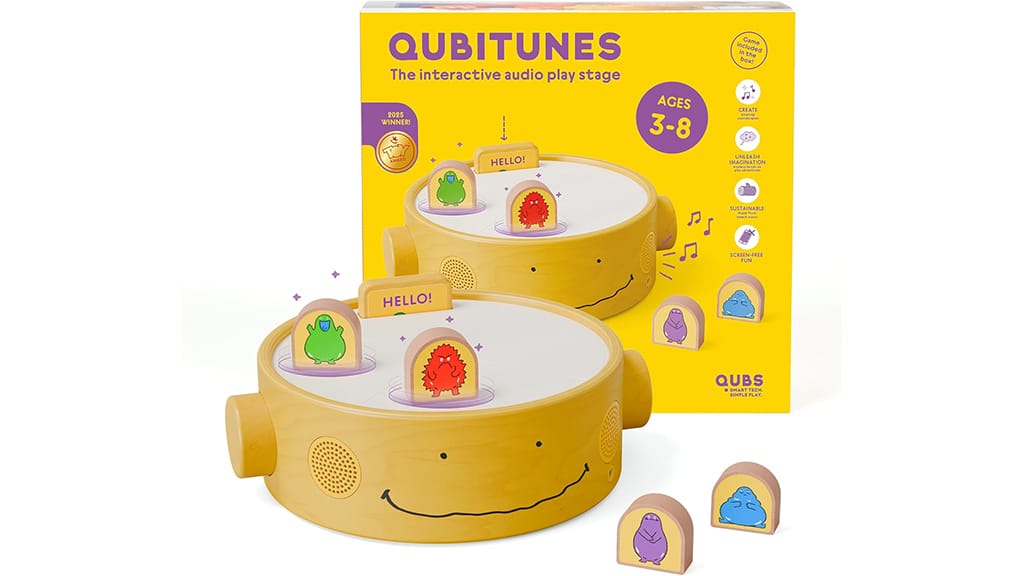 Hier ist das neue, bildschirmfreie Spiel von Qubs