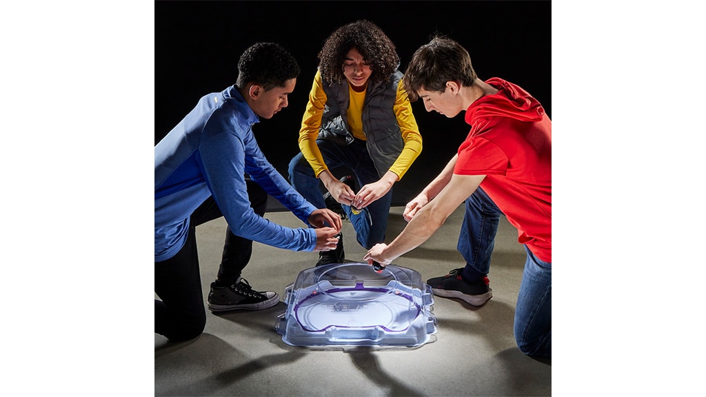 Tritt Kampfarenen mit den neuen Beyblade X Spielen von Hasbro bei