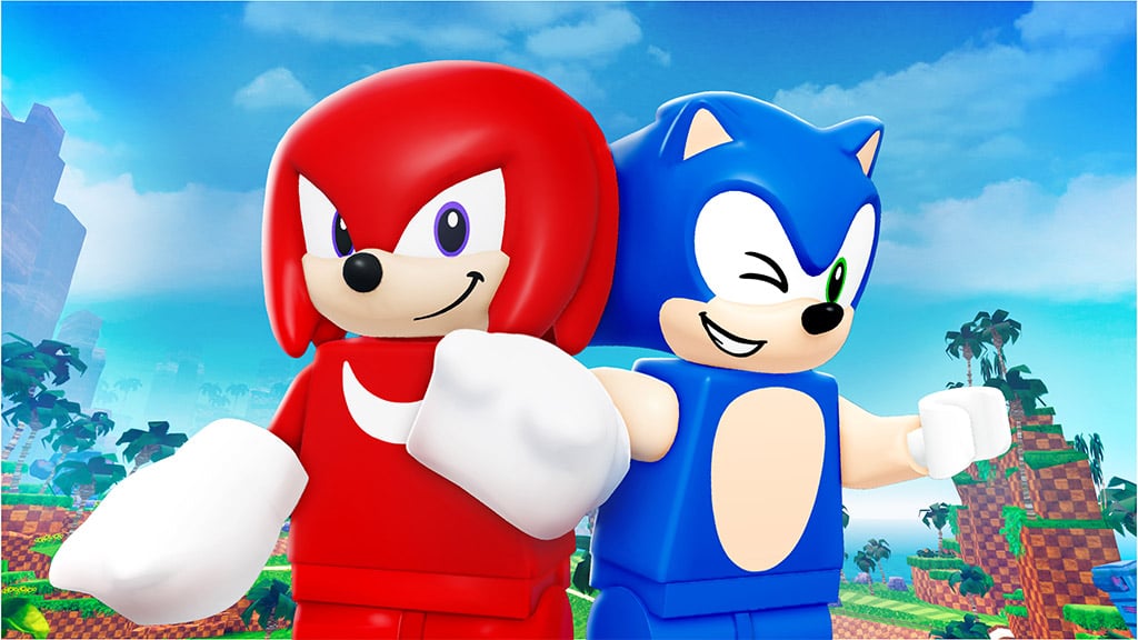 Wettstreite mit den Roblox LEGO: Sonic, dem Igel-Charakteren