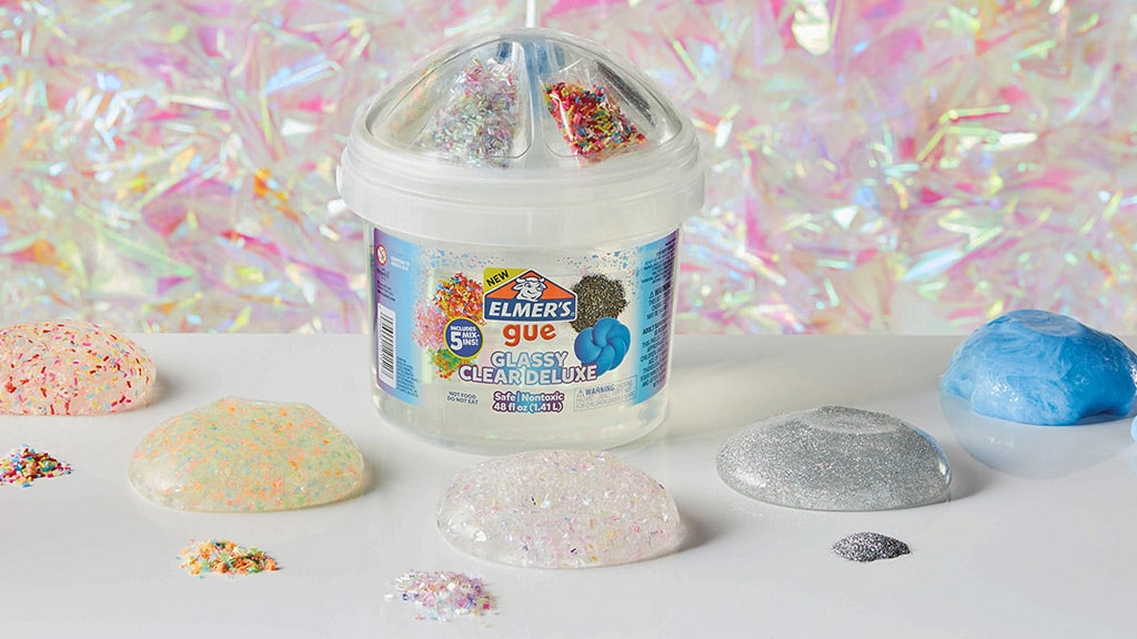 Elmer vereinfacht das Slime-Herstellen mit den Gue-Sets