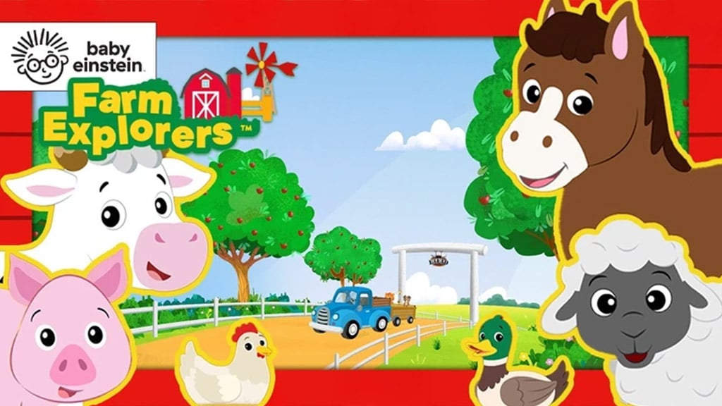Höre zu, lerne und wachse auf dem Bauernhof in der neuen Baby Einstein YouTube-Serie