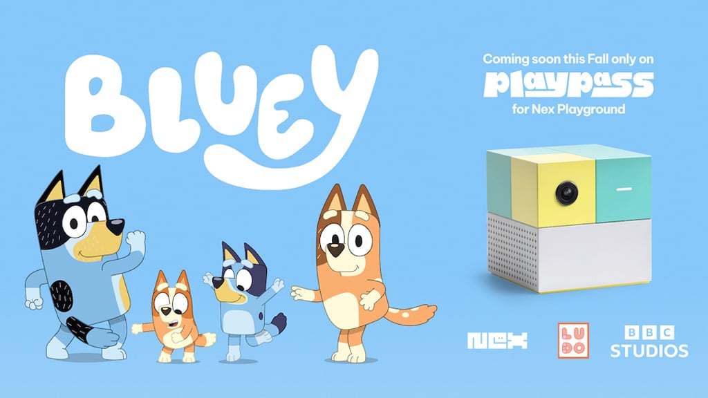 Bleib aktiv mit Bluey, der NHL und vielen weiteren Spielen im neuen Nex Playground Angebot
