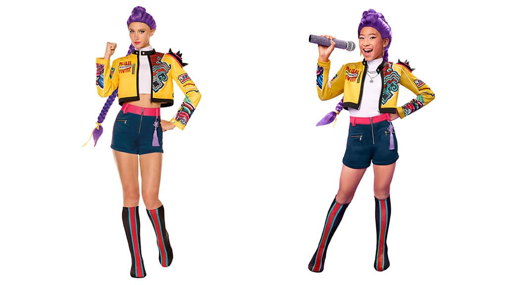 Kinder können in diesen K-Pop-Dämonenjäger-Kostümen stilvoll erobern.