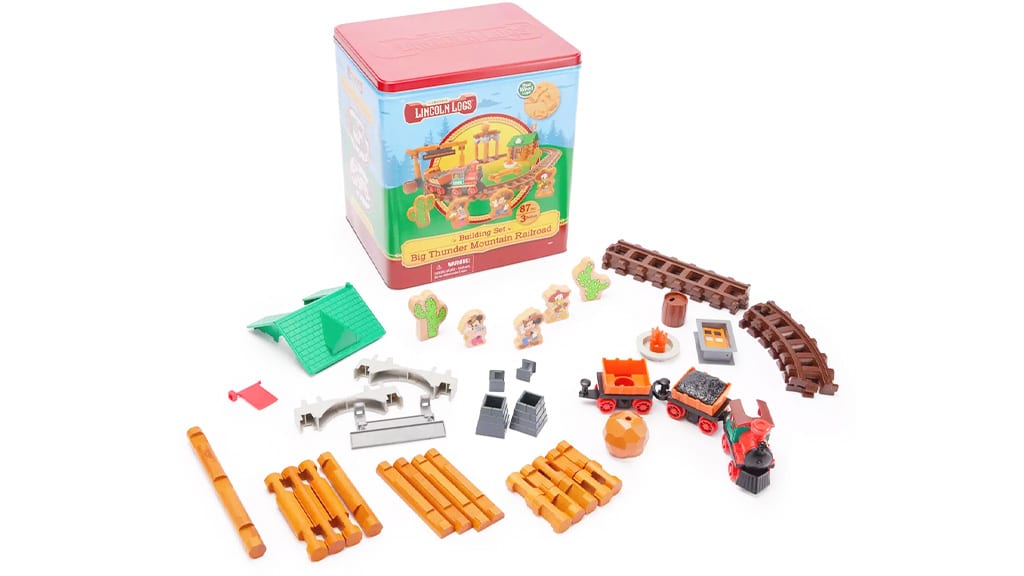 Baue deine Lieblingssehenswürdigkeiten mit diesen Disney Lincoln Logs Sets nach