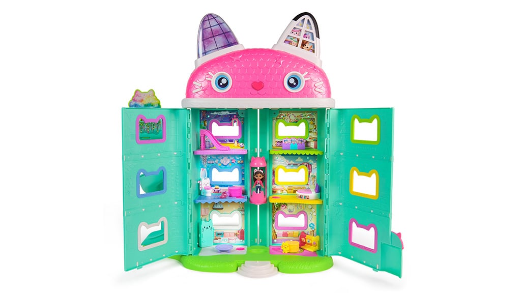 Spin Master Gabys zauberhaftes Puppenhaus – Meow-mazing interaktives Puppenhaus