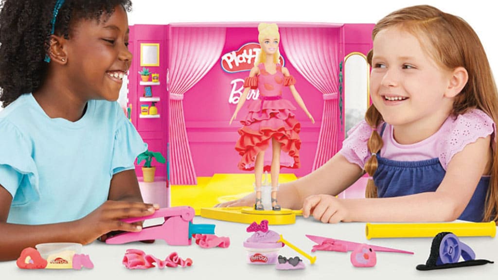 Hasbro Play-Doh Barbie Modenschau Knetset