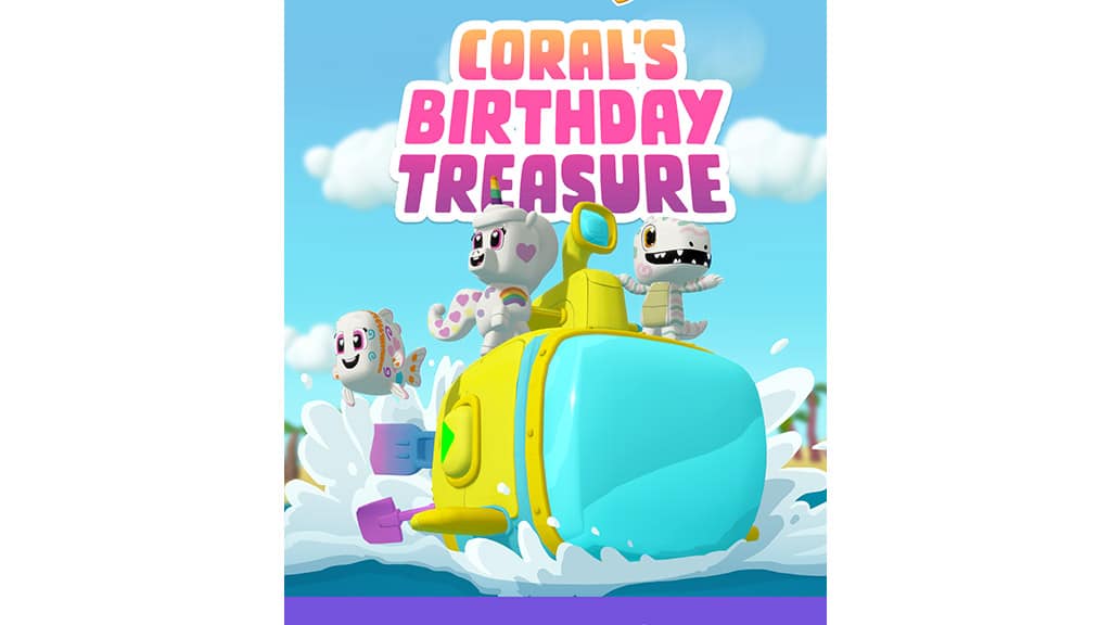 Kinder können mit Hilfe der Scribble Scrubbies in der „Nurture“-App neue Fähigkeiten erlernen.